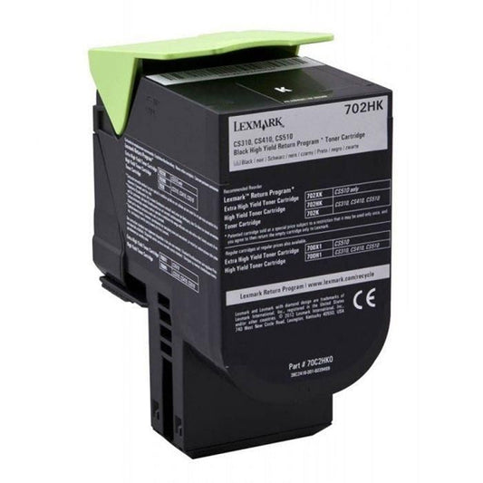Cartucho LEXMARK 702HKE / Preto_0