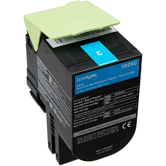 Cartucho Lexmark 702XCE / Ciano_0