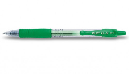 Caneta Gel Pilot G2 07 / Verde_0