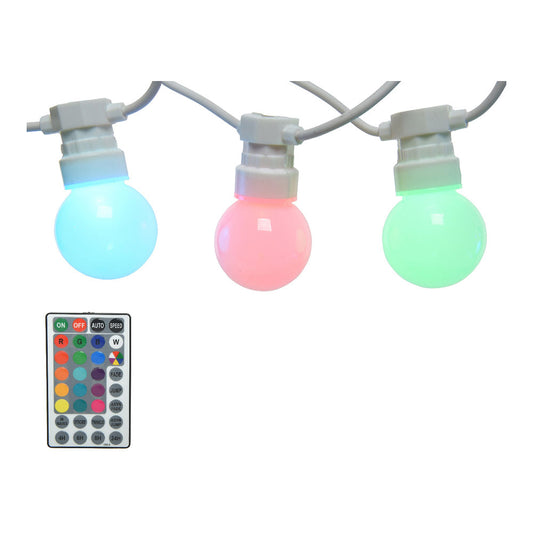 Grinalda 20 lÃ¢mpadas led rgb ip44 14,5m lumineo_0