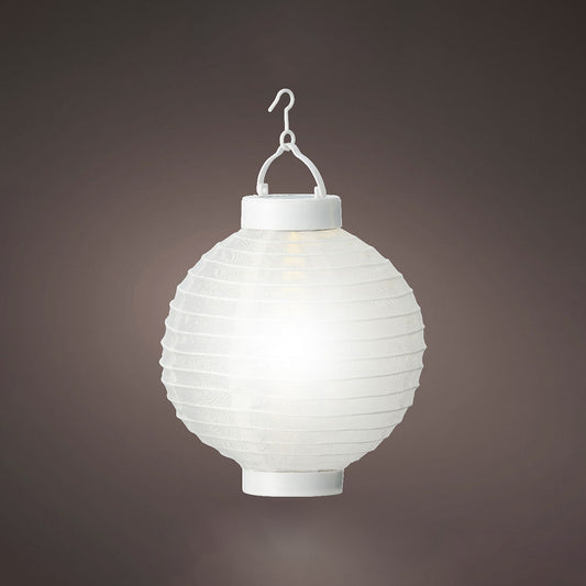 Candeeiro solar branco Ã¸20x23cm_0
