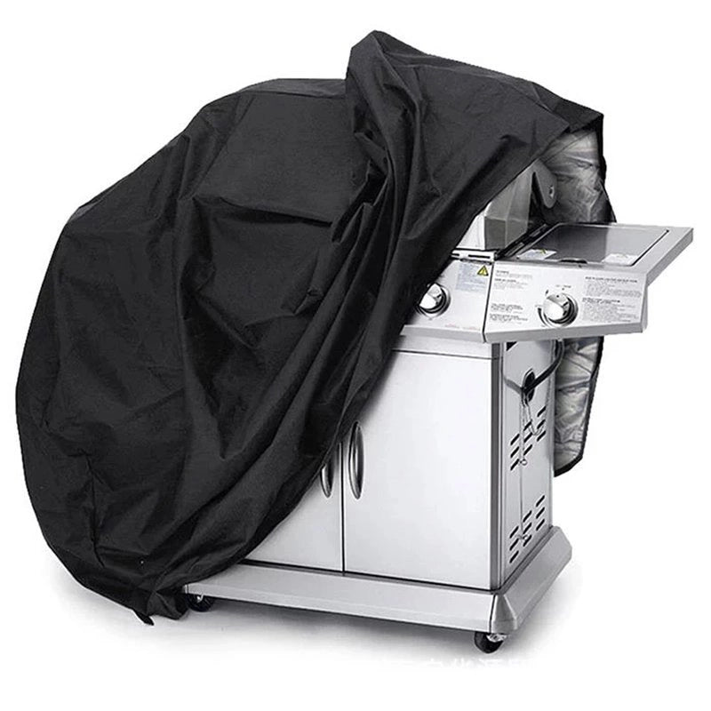 Waterproof grill cover, bicycle cover, bike cover, garden furniture cover, XXL cover, black_0