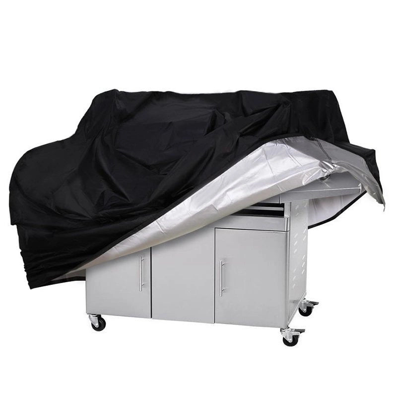 Waterproof grill cover, bicycle cover, bike cover, garden furniture cover, XXL cover, black_1