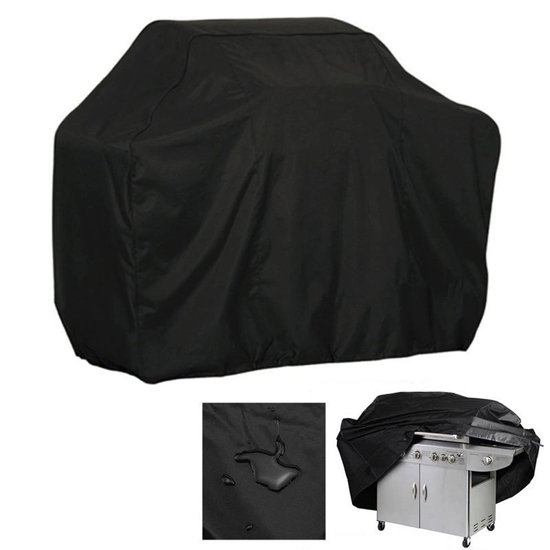 Waterproof grill cover, bicycle cover, bike cover, garden furniture cover, XXL cover, black_2