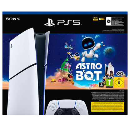 Consola Sony PlayStation 5 Slim (Edição Digital) + Jogo PS5 Astro Bot (Digital)