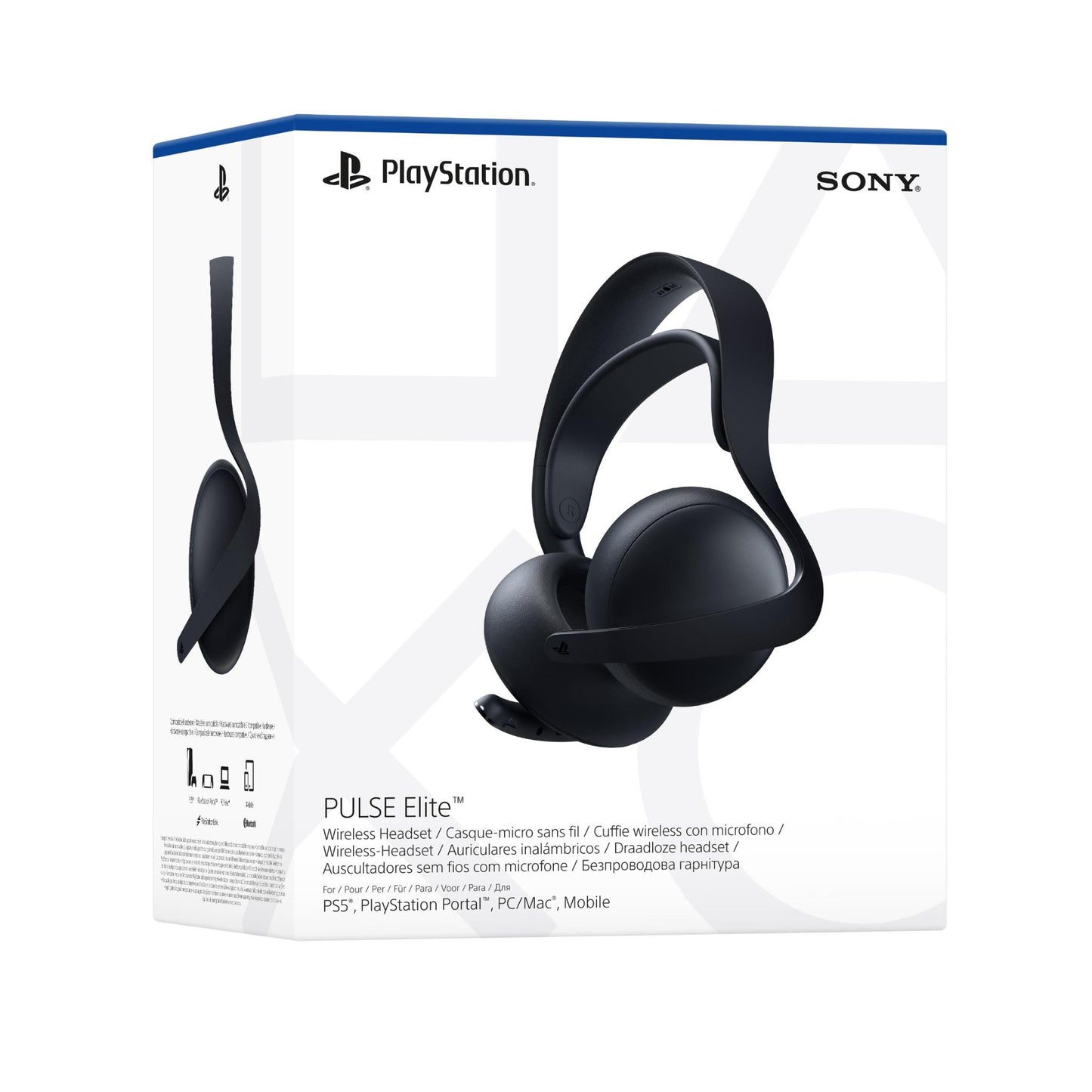 Headset Sony PULSE Elite Wireless PS5 Preto_1