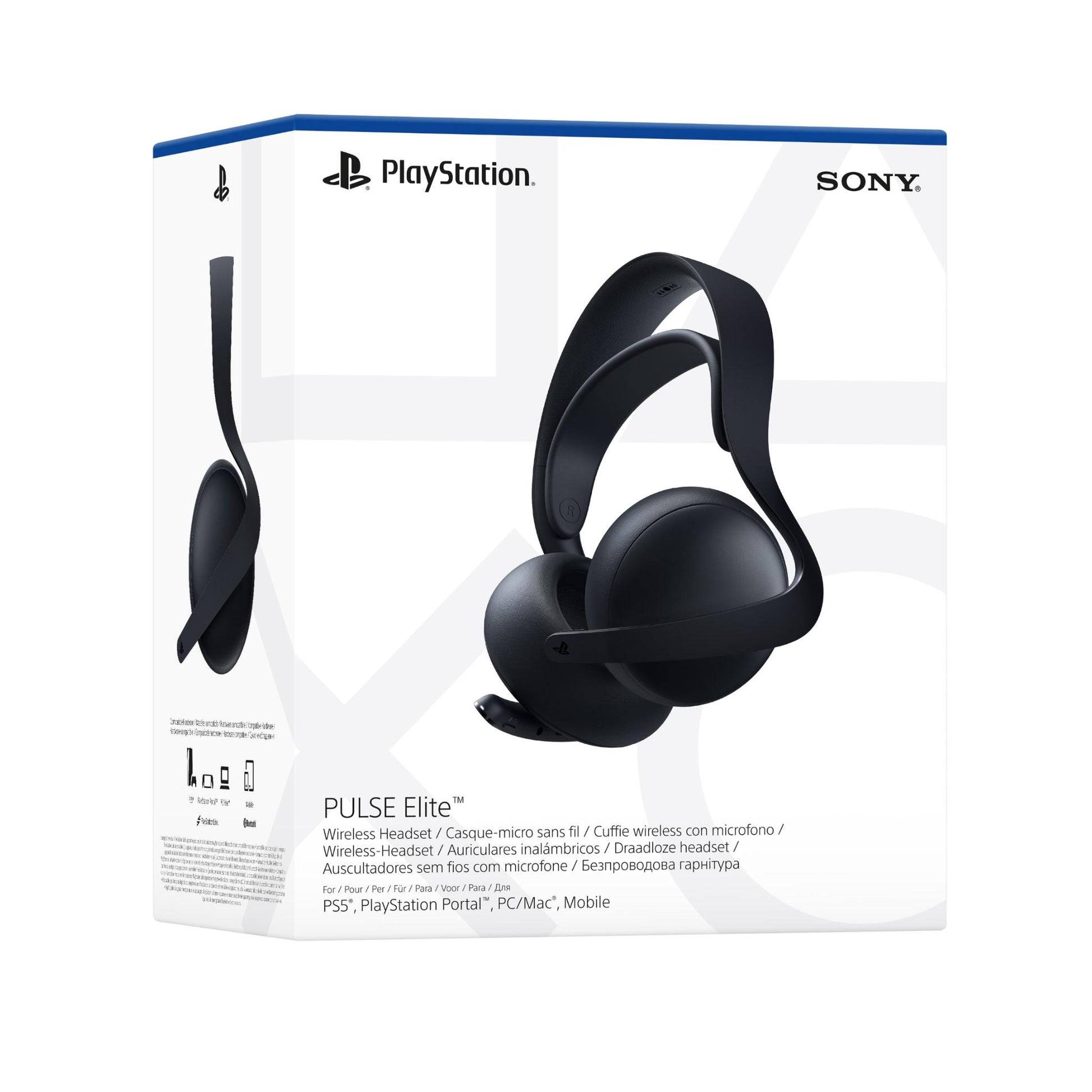 Headset Sony PULSE Elite Wireless PS5 Preto_1