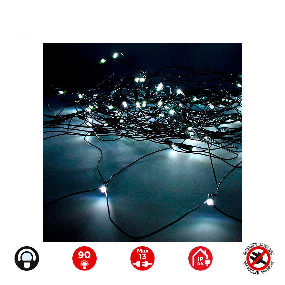 Cortina red easy-connect 90 leds branco frio 30v total 1,62w ip44 2x1,5m_0