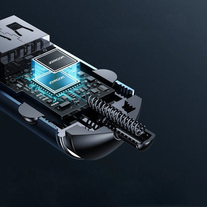 Joyroom fast car charger USB Type C / USB 45 W 5 A Power Delivery Quick Charge 3.0 AFC SCP gray (C-A35)_8