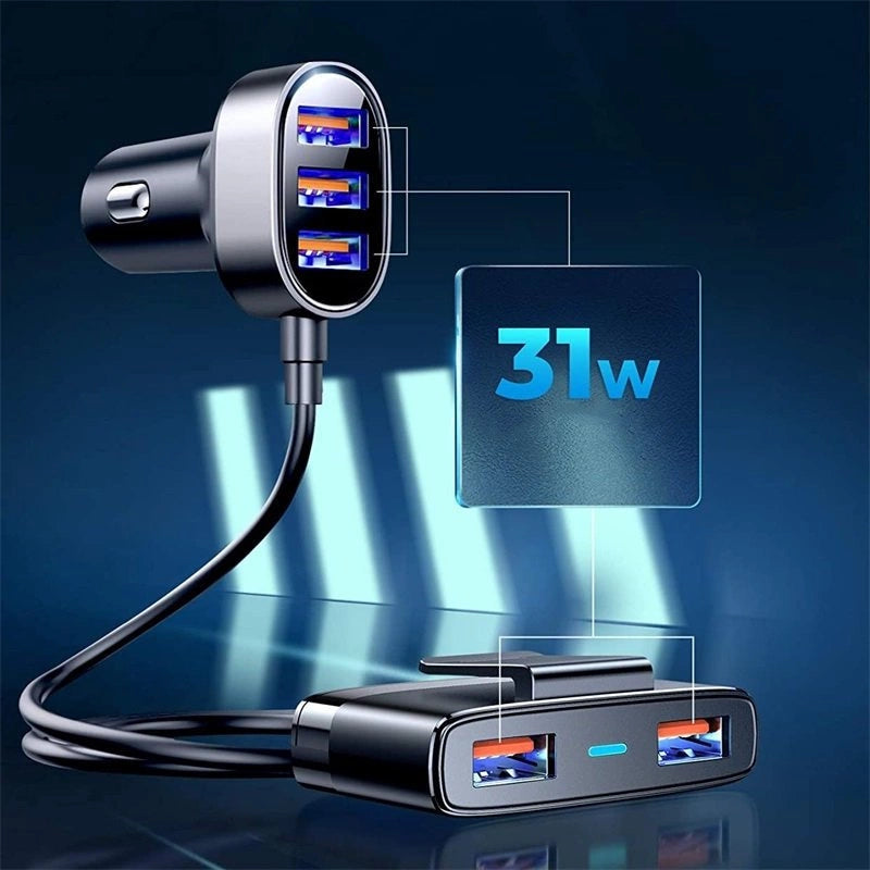 Car charger Joyroom JR-CL03 5-Port USB (black)_2