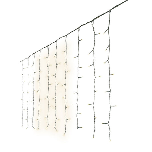 Cortina led intermitente, 240 leds branco quente, ip44 225x150cm_0