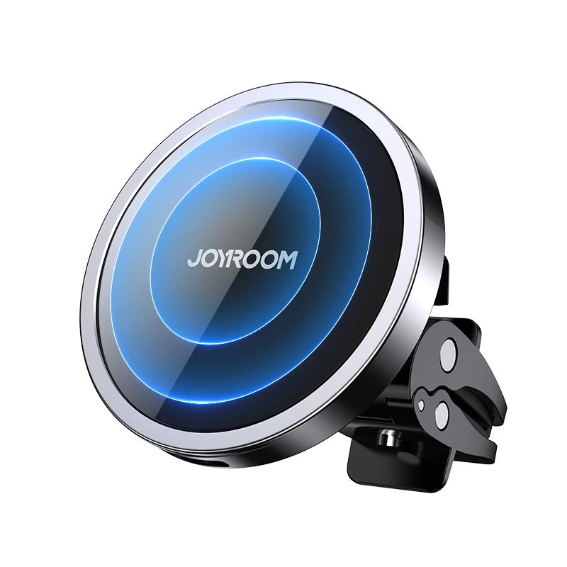 Car Grille Holder Joyroom JR-ZS240 with Qi Inductive Charger (Black)_0