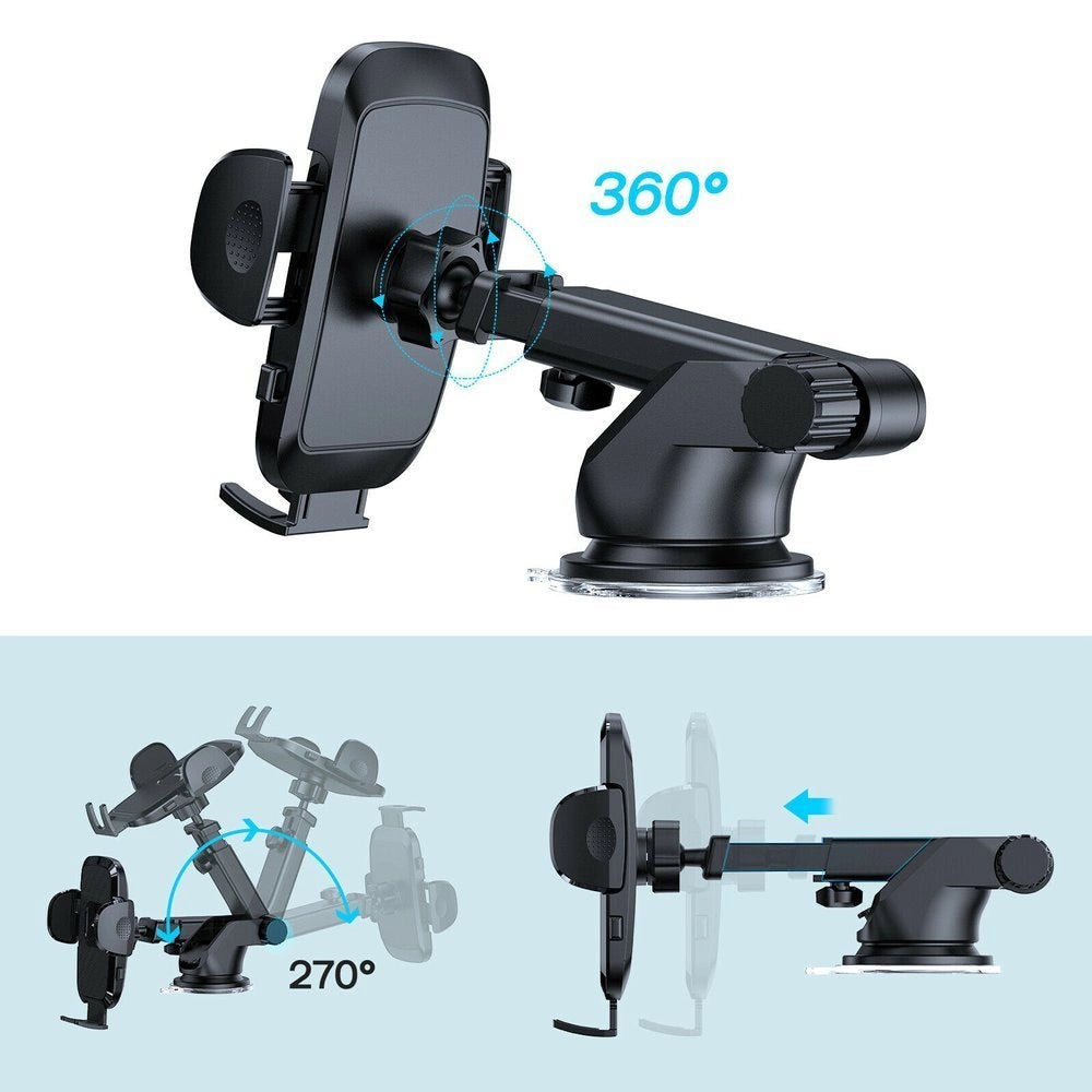 Joyroom JR-ZS259 car dashboard holder (black)_4