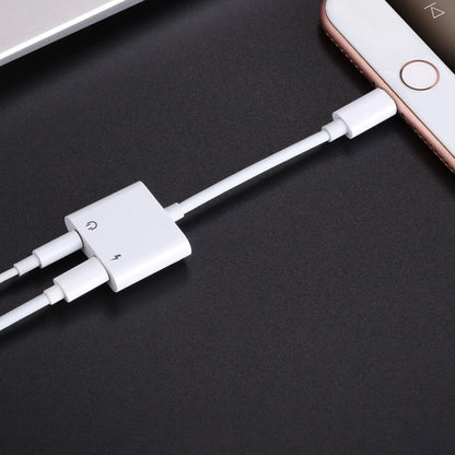 Joyroom S-Y104 headphone adapter Lightning - Lightning / mini jack 3.5mm - white_10