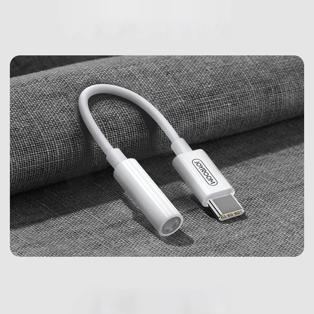Digital Audio Adapter to USB-C 3.5mm Joyroom SH-C1 (white)_1