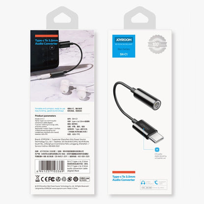 Digital Audio Adapter to USB-C 3.5mm Joyroom SH-C1 (white)_3