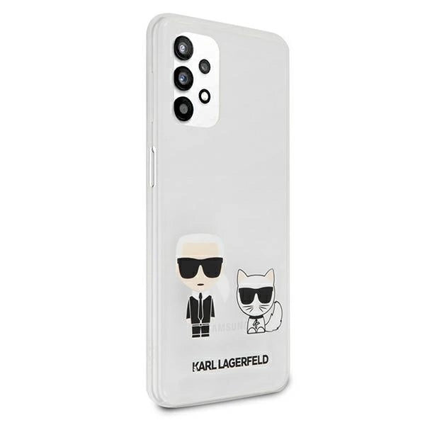 Karl Lagerfeld KLHCA32CKTR A326 A32 5G hardcase Transparent Karl & Choupette_3