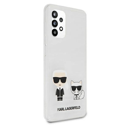 Karl Lagerfeld KLHCA32CKTR A326 A32 5G hardcase Transparent Karl & Choupette_3