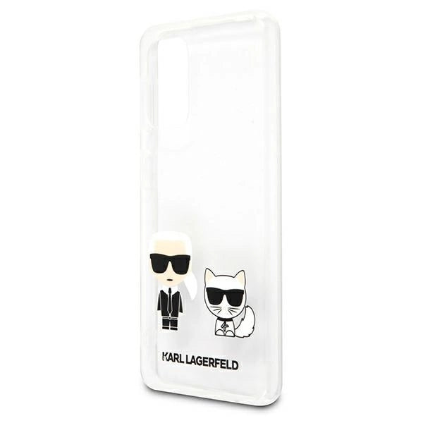 Karl Lagerfeld KLHCA32CKTR A326 A32 5G hardcase Transparent Karl & Choupette_5