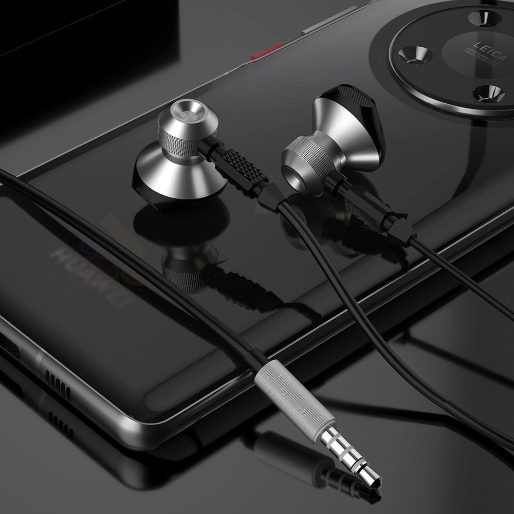 Dudao Metal Wired Earbuds 3.5mm Mini Jack Gray (X2C-Gray)_1