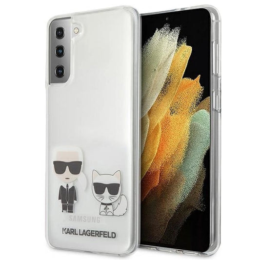 Karl Lagerfeld KLHCS21MCKTR S21+ G996 hardcase Transparent Karl & Choupette_0
