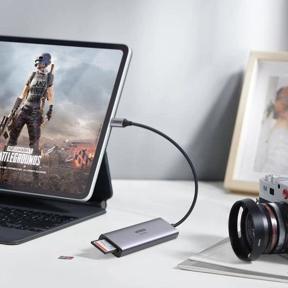 Ugreen multi-functional HUB USB Type C - 3x USB 3.2 Gen 1 / HDMI 4K 60Hz / SD and TF card reader gray (60383 CM511)_4