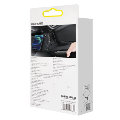 Baseus Share Together USB / USB Type C / cigarette lighter socket car charger 120W Quick Charge Power Delivery gray (CCBT-C0G)_5
