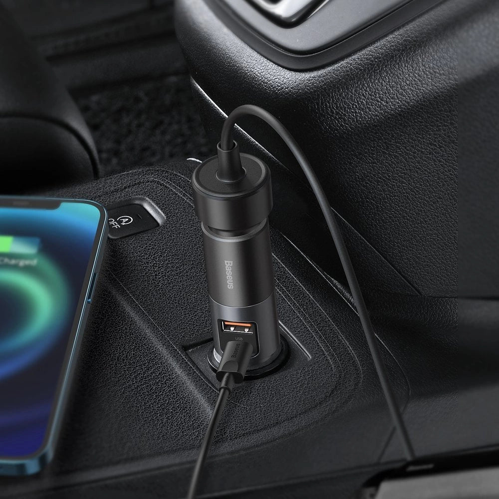 Baseus Share Together USB / USB Type C / cigarette lighter socket car charger 120W Quick Charge Power Delivery gray (CCBT-C0G)_10