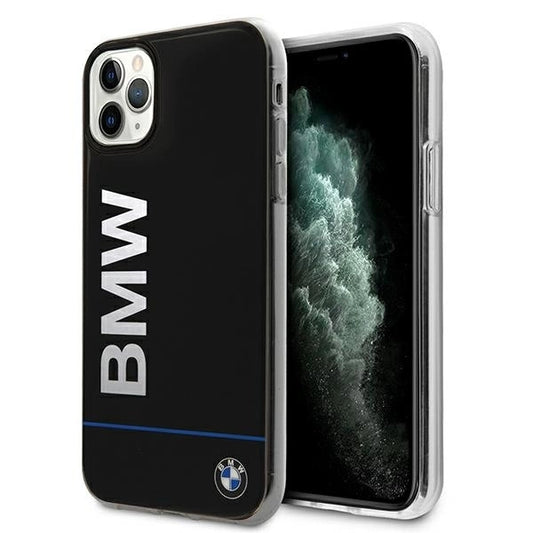 Etui BMW BMHCN65PCUBBK iPhone 11 Pro Max 11 6,5" czarny/black hardcase Signature Printed Logo_0