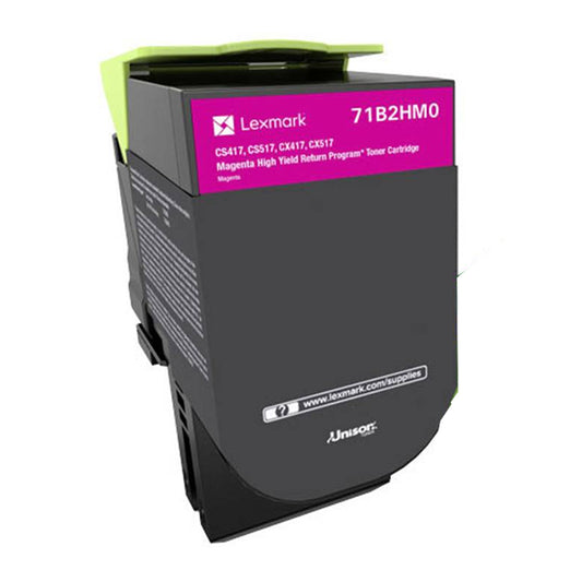 71B2HM0 CS/CX 417  517 CARTUCCIA DI TONER RETURN PROGRAM AD ALTA RESA MAGENTA_0