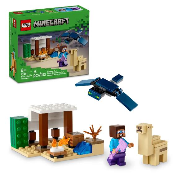 Construções LEGO Minecraft / Wüsteneexpedition / 21251_0