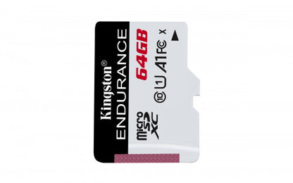 Cartão microSDXC Kingston / 64 GB / Preto / High Endurance / SDCE/64GB_0