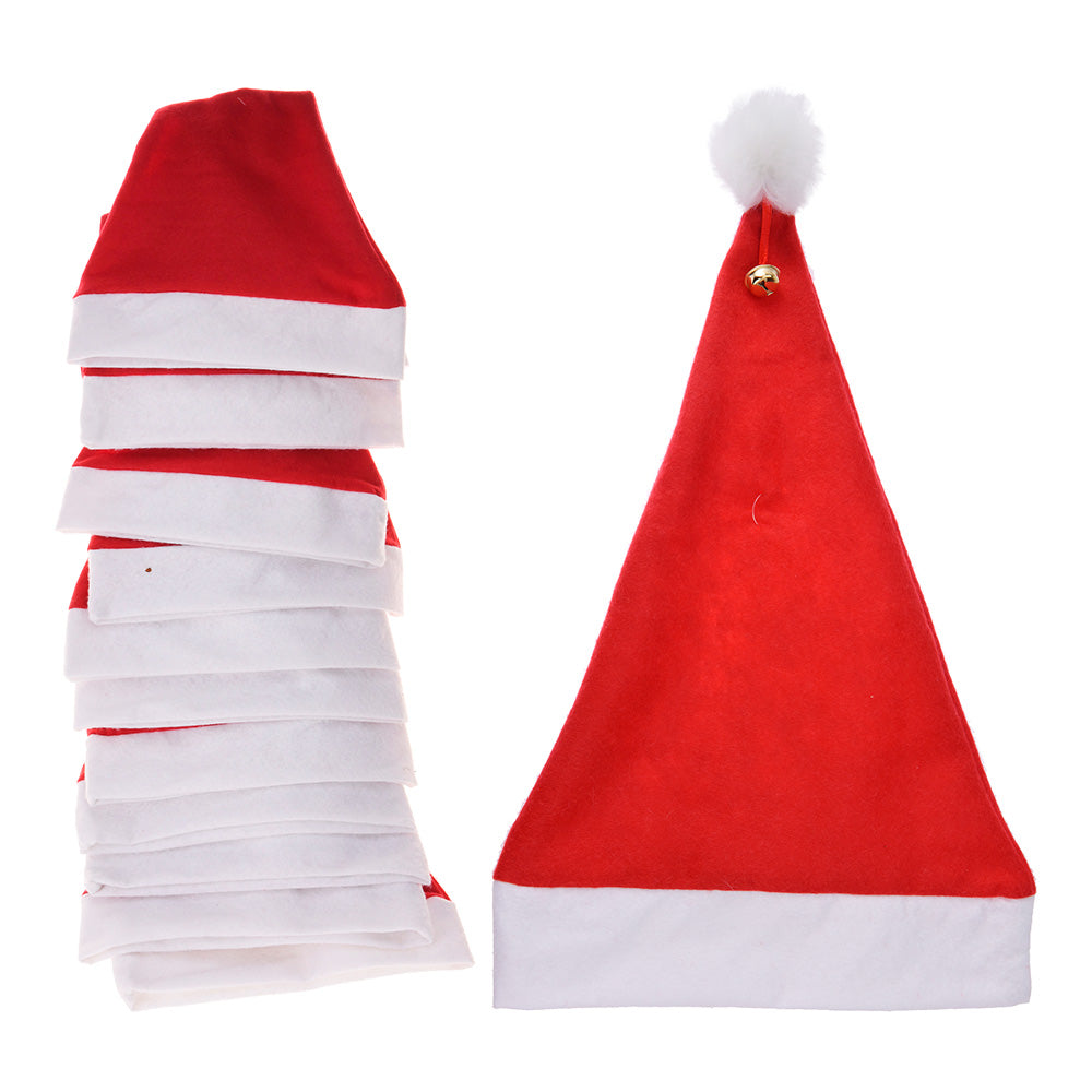 Gorro pai natal com guizo 30x40cm_0