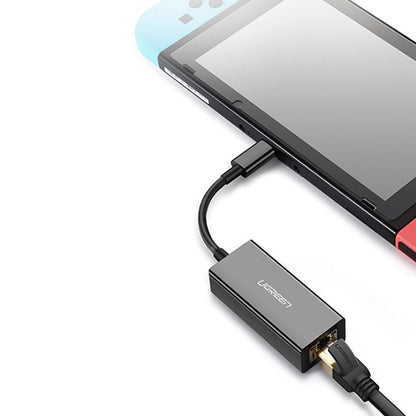 Ugreen external network adapter RJ45 - USB Type C (1000 Mbps / 1 Gbps) Gigabit Ethernet gray (CM199)_4