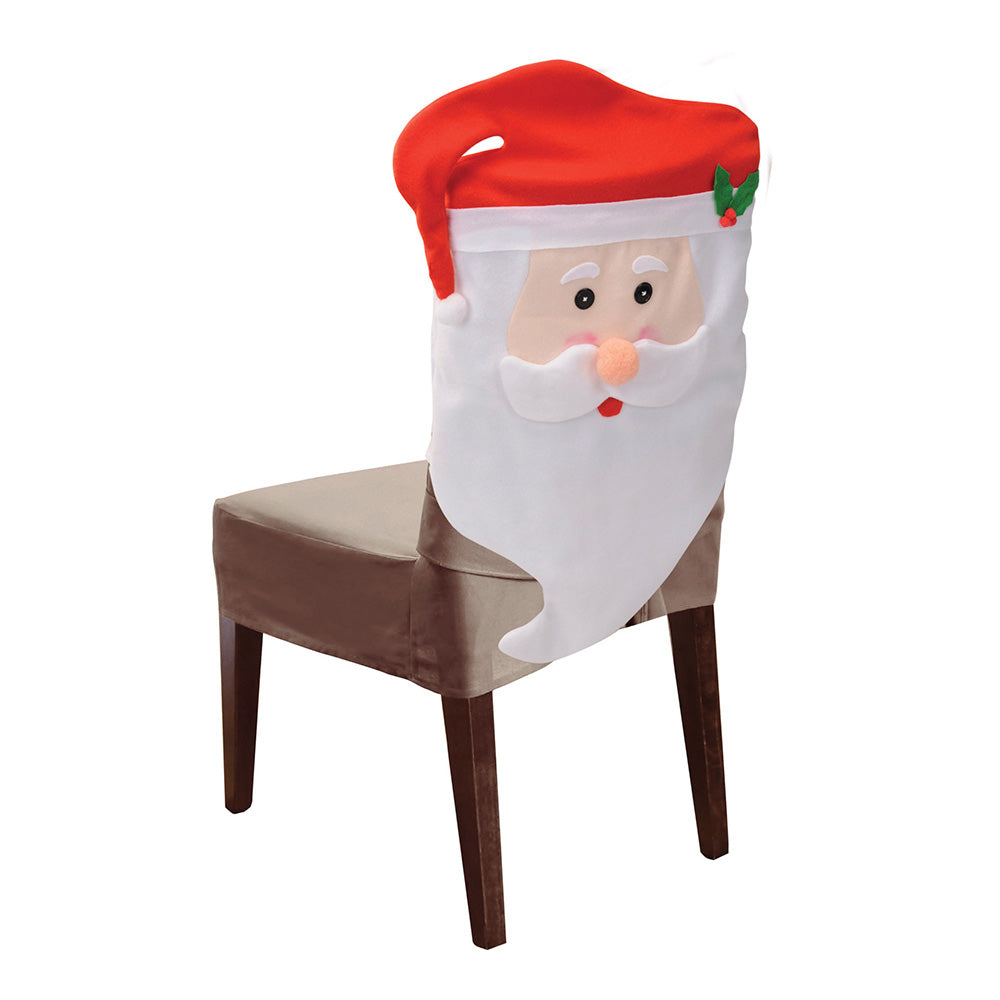 Capa pai natal para encosto cadeira de feltro 45x73cm_0