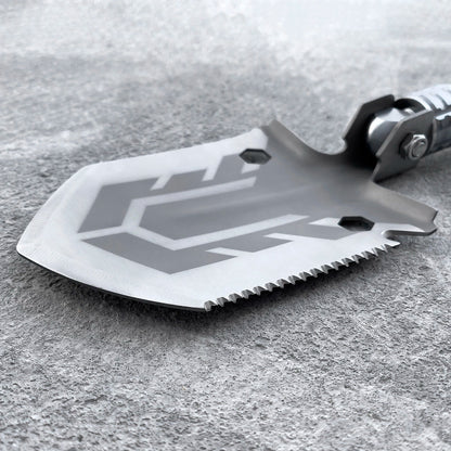 Survival shovel 10-in-1 folding shovel with knife, screwdriver, glass breaker_5