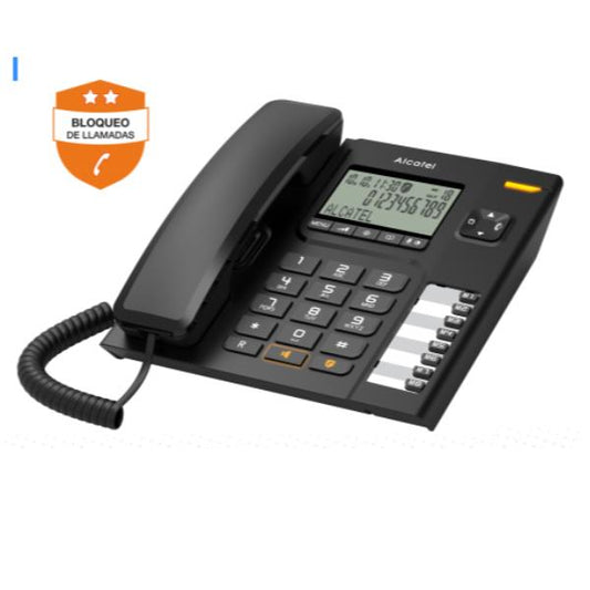 Identificador de Chamadas Alcatel T78 / Preto / TF02323160_0