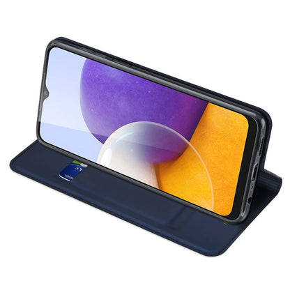 Dux Ducis Skin Pro Bookcase type case for Samsung Galaxy A22 4G blue_5