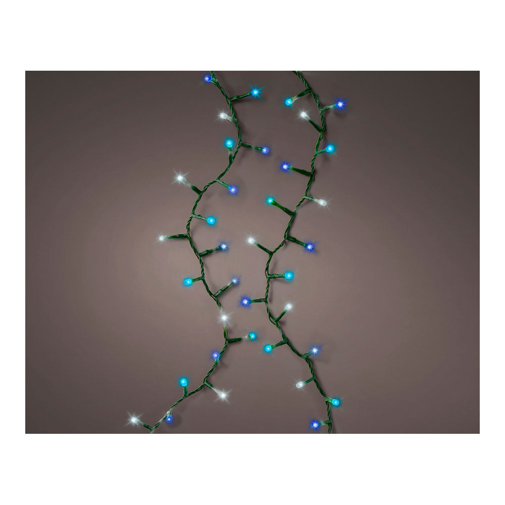 Grinalda led compact intermitente cor branco, azul e turquesa 750 leds cabo verde 21m_0