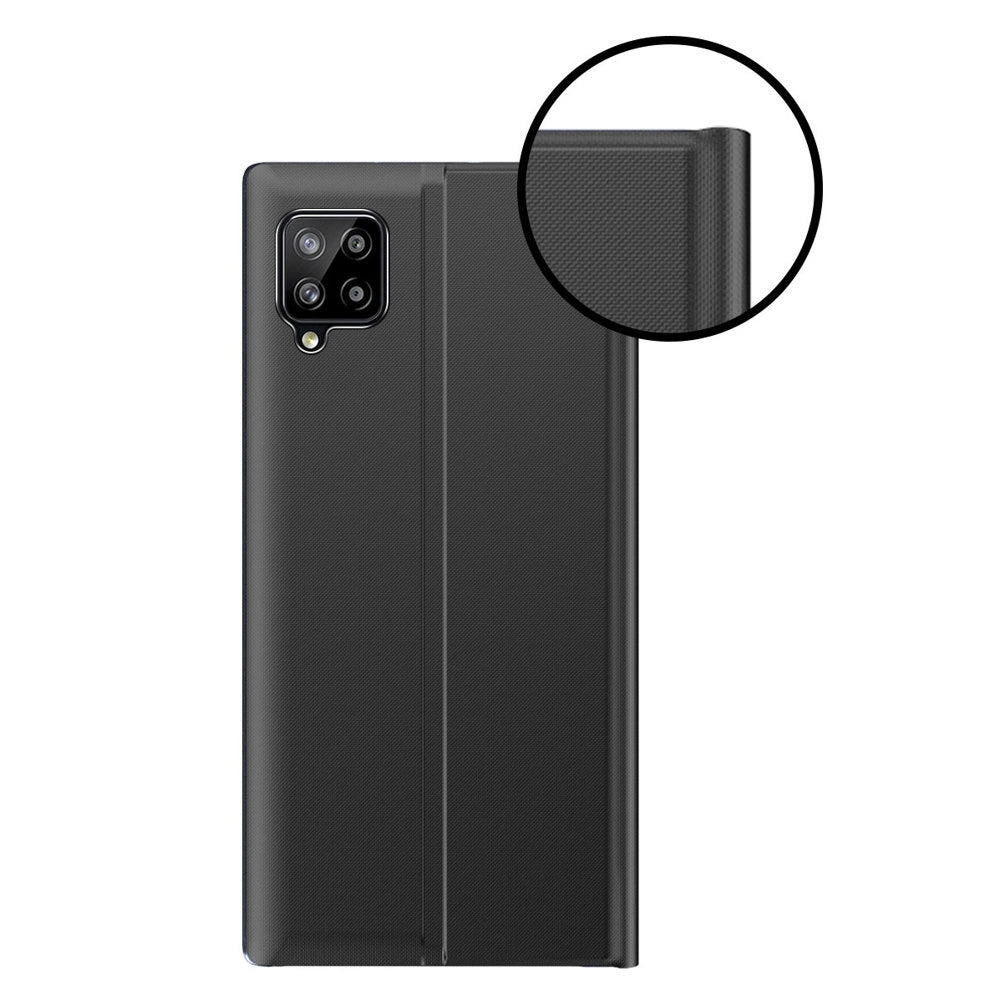 Sleep Case Bookcase Type Case with Smart Window for Samsung Galaxy A22 4G black_3