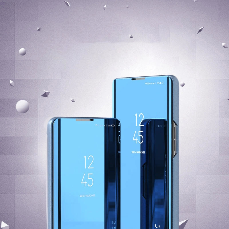 Clear View Case cover for Samsung Galaxy A22 4G blue_2