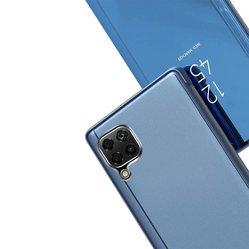 Clear View Case cover for Samsung Galaxy A22 4G blue_6