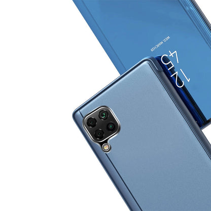 Clear View Case cover for Samsung Galaxy A22 4G blue_6