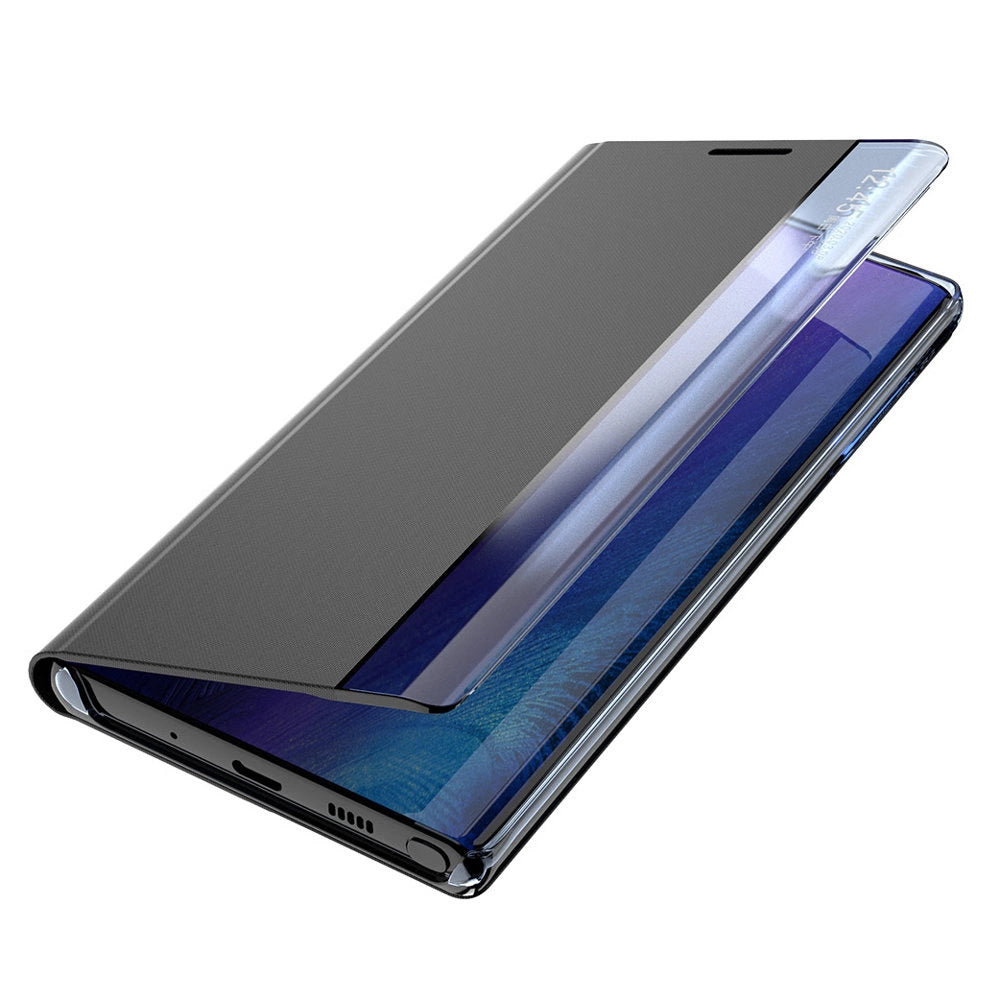 Sleep Case Bookcase Type Case with Smart Window for Samsung Galaxy A22 5G blue_7