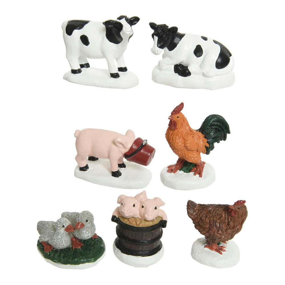 Pack de 7 animais de quinta. lumineo_0
