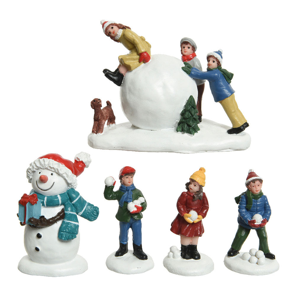 Figura brincar na neve, 9x6x6,5cm. 5 modelos. lumineo_0