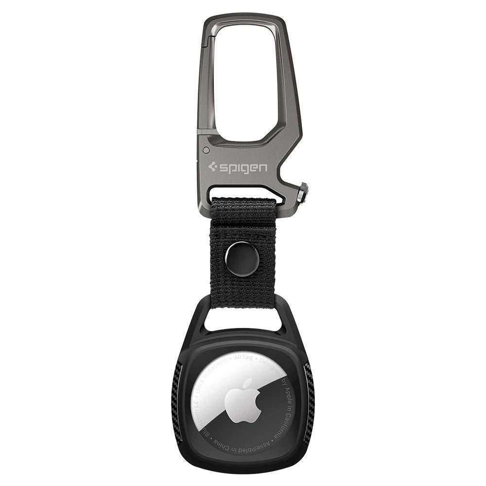 Spigen Rugged Armor Case for Apple AirTag - Matte Black_0
