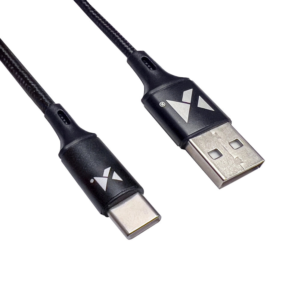 Wozinsky cable USB - USB Type C 2,4A 2m black(WUC-C2B)_3