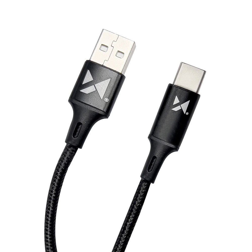 Wozinsky cable USB - USB Type C 2,4A 2m black(WUC-C2B)_2