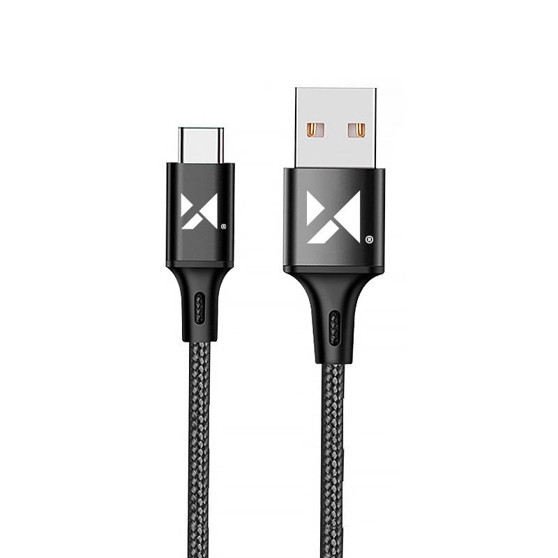 Wozinsky cable USB - USB Type C 2,4A 2m black(WUC-C2B)_0
